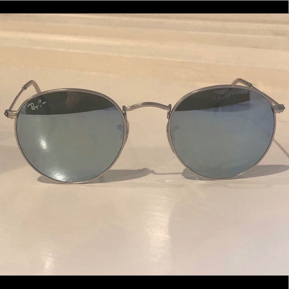 Ray-Ban Round Flash Sunglasses - Picture 1 of 1
